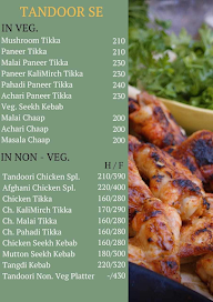 Dilli Central menu 1