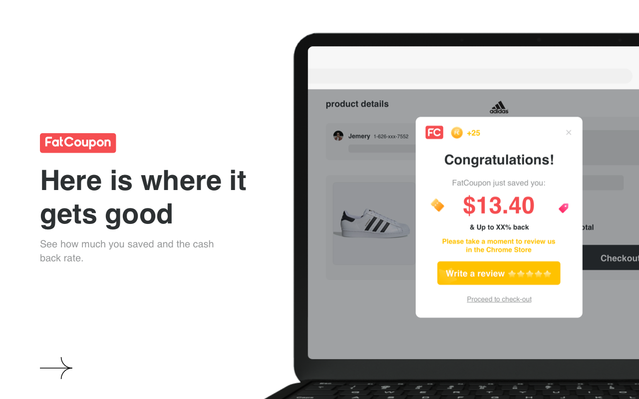 FatCoupon Cash Back & Promo Codes Preview image 7