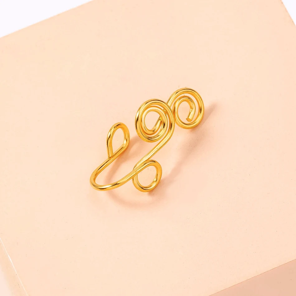Faux Piercings de Nez, Ongles de Nez sans Perçage Fabriqués à la Main, Clip Exagéré pour un Look Audacieux et Sans Douleur