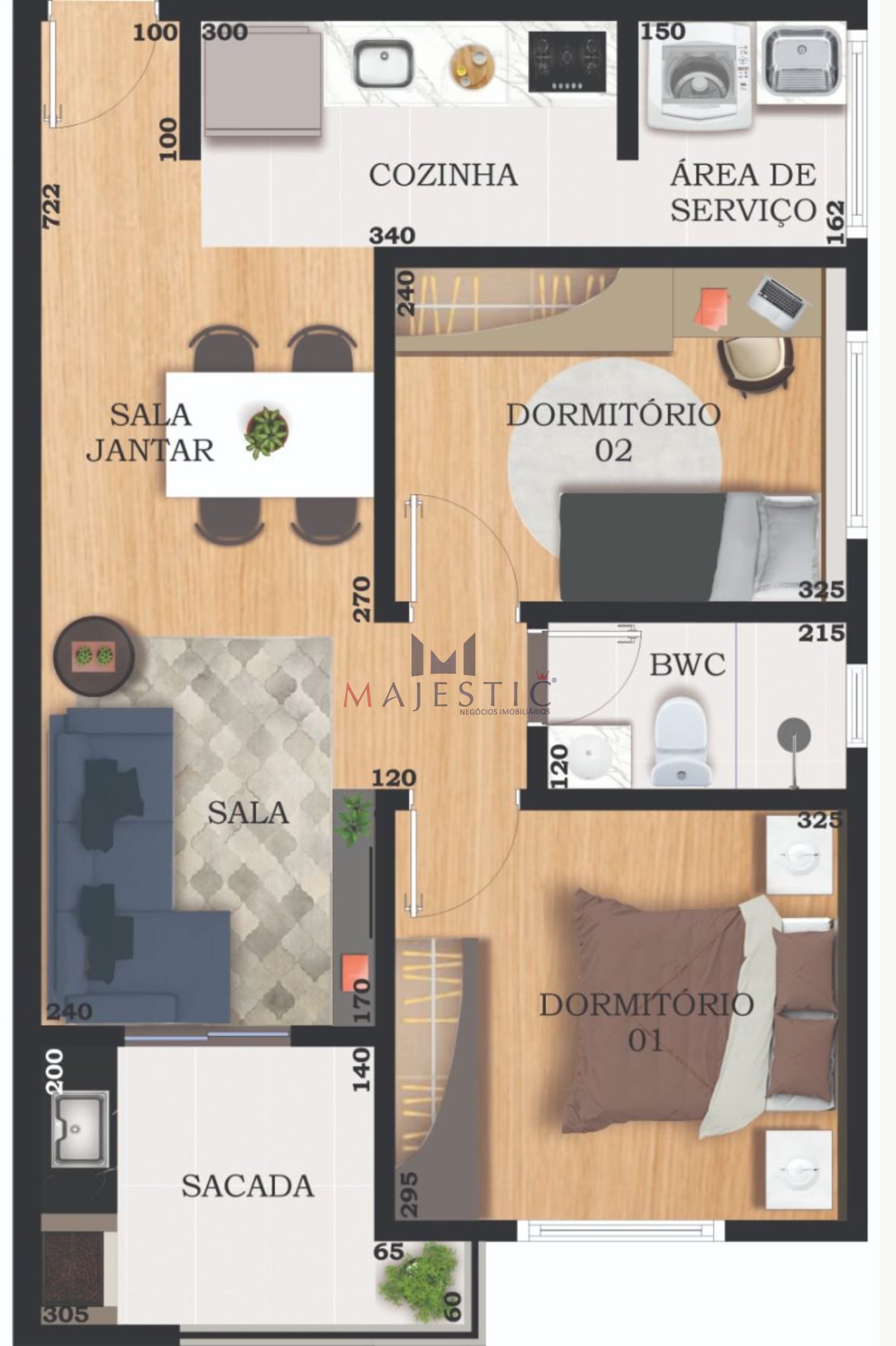 Apartamento à venda com 2 quartos, 66m² - Foto 14