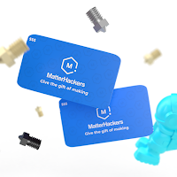 MatterHackers 3D Printing Gift Card - $50