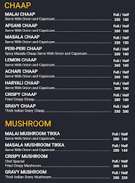 Sardar Ji Chaap menu 1