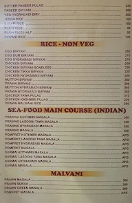 Namaskar menu 7