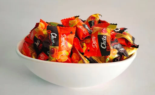 Hyderabad Double Orange Candy - Pack Of 10