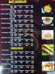 Chefs Soul Chinese Kitchen menu 1