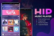 HIP Music Player: Free Mp3 Player - Audio Beatsのおすすめ画像1