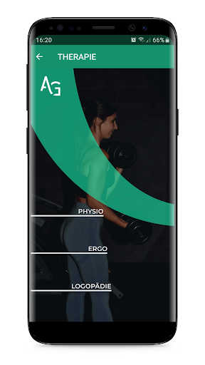 Screenshot Fitnessstudio Aktiv & Gesund