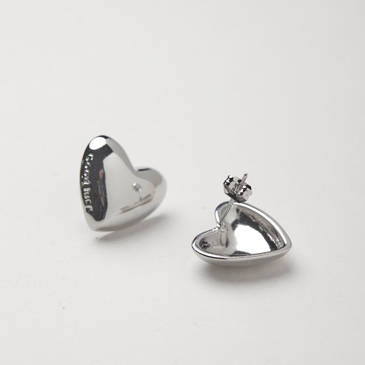 Title 6, Love Heart Stud Earrings for Women, Mosquito Co...