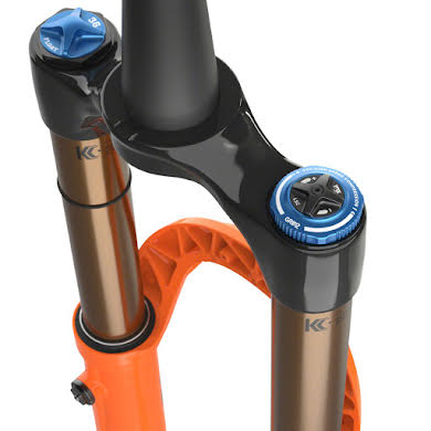 Fox 36 Factory Suspension Fork - 27.5" 160 mm 15QR x 110 mm 44 mm Offset Shiny Orange Grip 2 alternate image 1