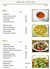 Saara's Grill n Spice - SS Lumina Hotel menu 2