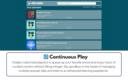 Podsmaster - Podcast Aggregator