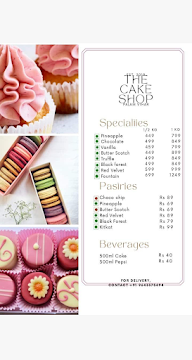 The Cake Shoppe menu 2