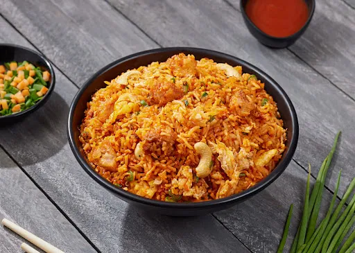 Schezwan Chicken Fried Rice