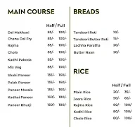 Mannu dhaba menu 1