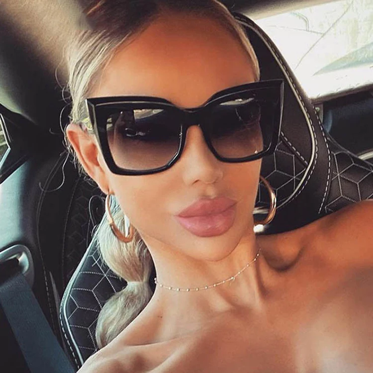 Title 5, Catwalk Damen Sonnenbrille im Cat-Eye-Design mi...