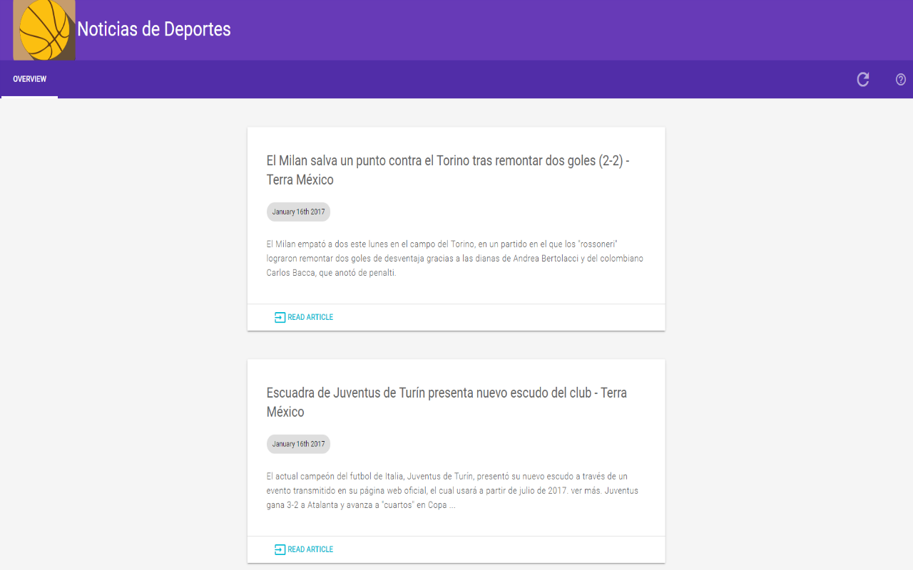 Noticias de Deportes Preview image 1