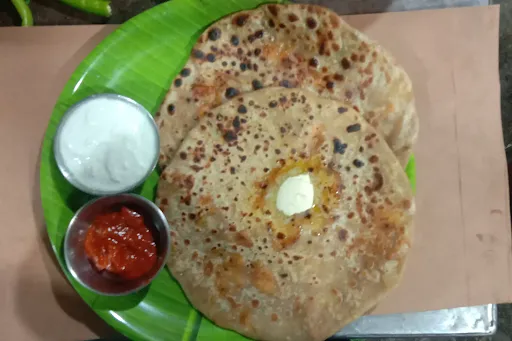 2 Aloo Stuffed Parotta