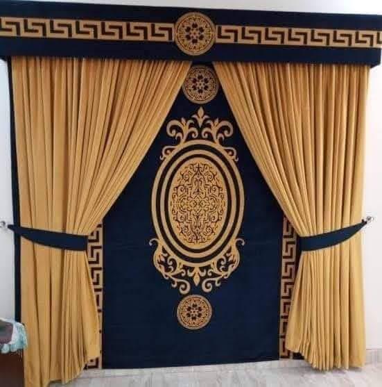 silk curtain for living room