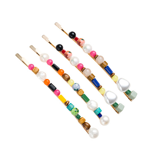 Title 4, Color Wood Handmade Ethnic Hairpin Set. Unique ...