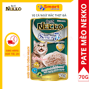 Pate Nekko Cho Mèo 7 Tuổi Trở Lên 70G