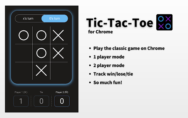 Tic Tac Toe Online for Free vs. a Computer or Multiplayer