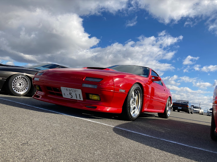 RX-7の赤FC・堺浜・堺浜ゆるグダオフ会・今日から年末休みに関するカスタム事例の投稿画像22枚目