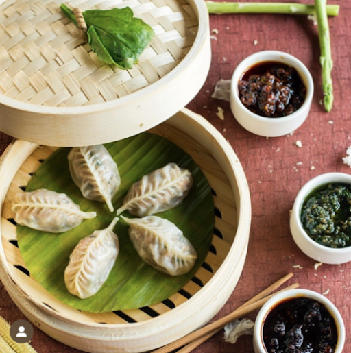 Chicken & Spinach Dimsum (6 Pcs)