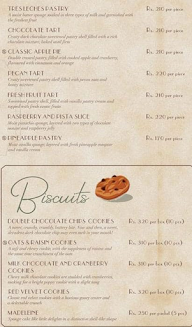 Cafe De Paris menu 2