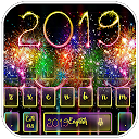 Télécharger 2019 New Year Fireworks Keyboard Installaller Dernier APK téléchargeur