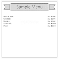 Lakshmi Venkateshwara Hotel menu 1