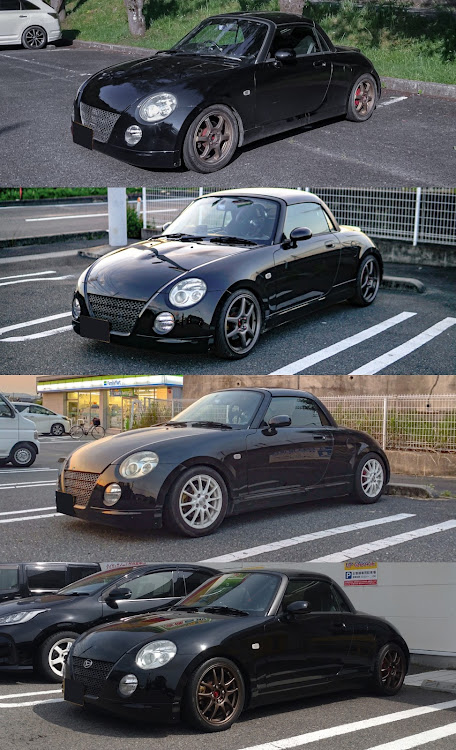 コペンのオーソライズK・レアマイスター CS-V6・アルミラジエーター・ホイール交換に関するカスタム事例の投稿画像2枚目