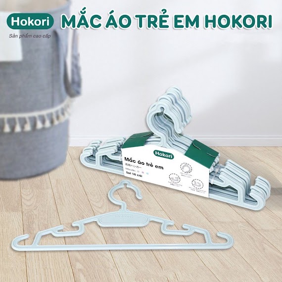 Móc Treo Áo Quần Trẻ Em Hokori Cho Bé Việt Nhật 2830