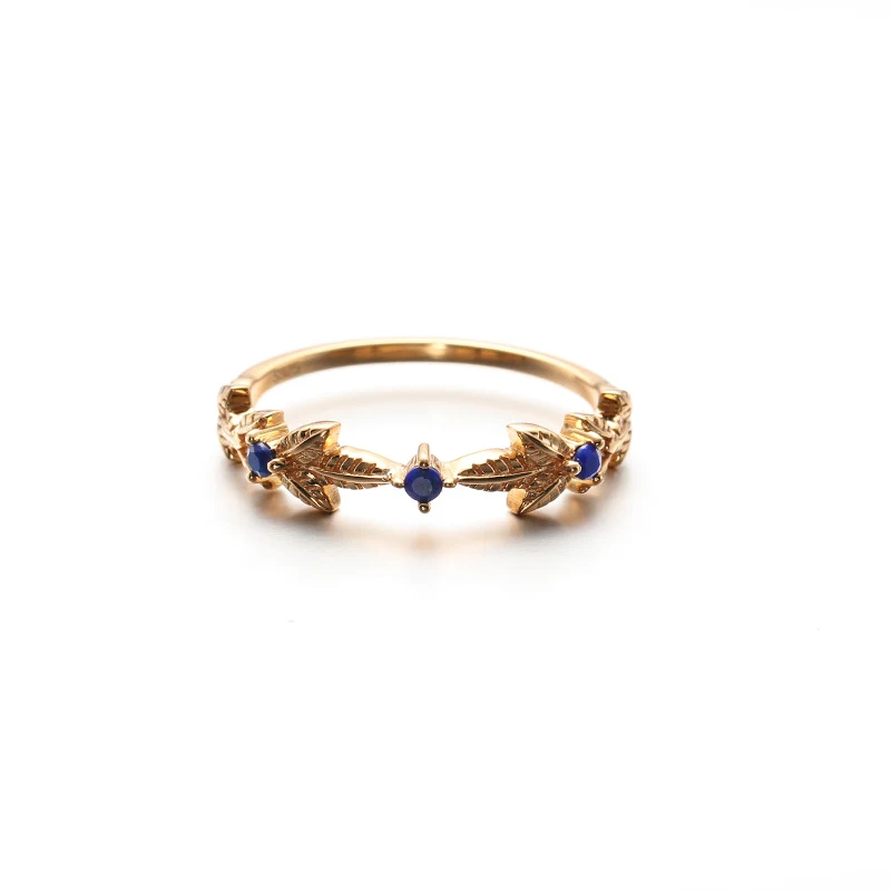Title 2, Lapis Lazuli Bladring S925 Sterling Zilver – Na...