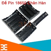 Đế Pin 18650 Chân Hàn Riêng Biệt ( 1 Đế)