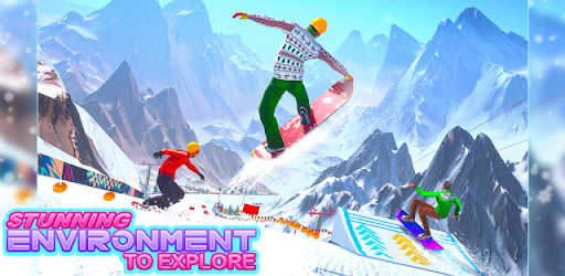 Snowboard Mountain Stunts 3D