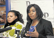 SWORN ENEMIES:  Deputy public protector  Mamiki Shai has accused  her boss Thuli Madonsela of calling her names and being a bully. 
       PHOTO:   Russell  Roberts