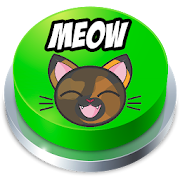 Meow Cat Button  Icon
