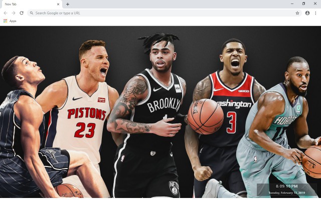 Brooklyn Nets NBA New Tab