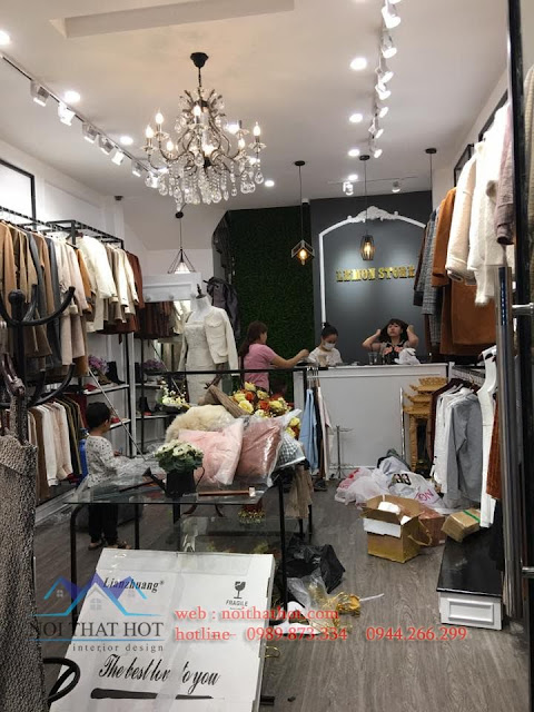 thiết kế shop thời trang nữ