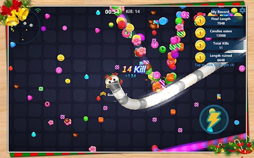 Snake Candy.IO - Multiplayer Snake Slither Game Screenshot