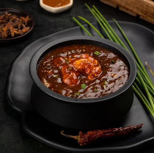 Prawns Black Bean Gravy (7 Pieces)