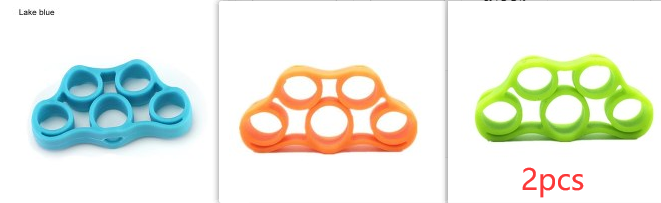Entraîneur de doigts en silicone avec anneau, renforce les doigts, améliore la dextérité, parfait pour la rééducation et l'utilisation de la souris
