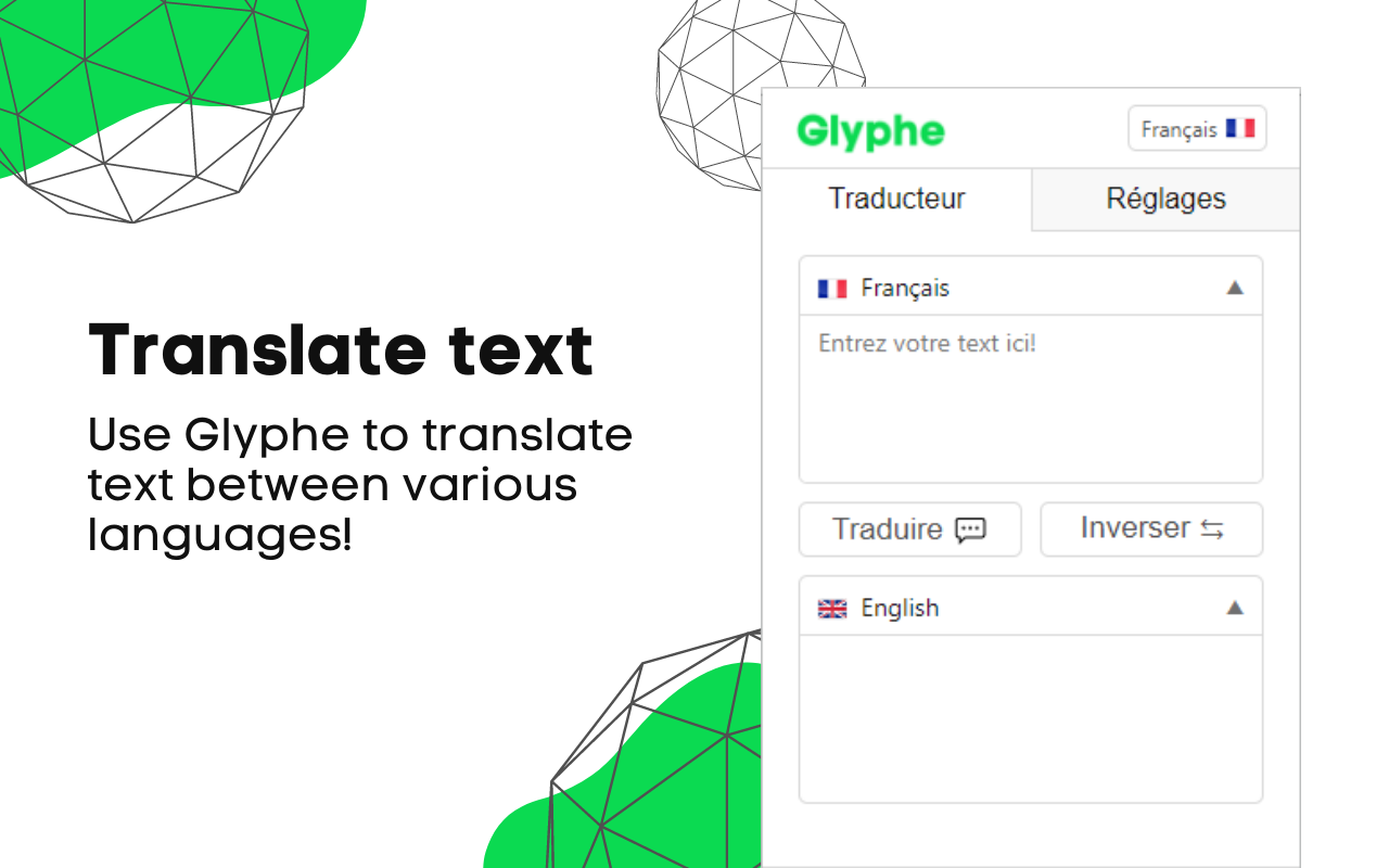 Glyphe - Translator & Search Tool Preview image 6