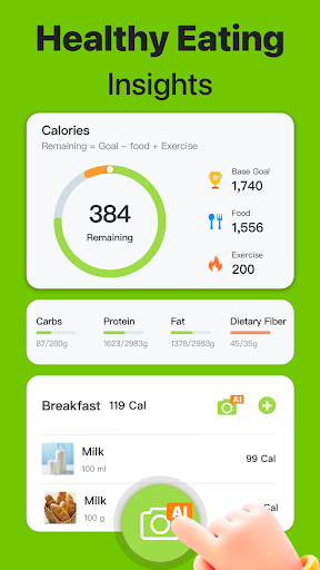 Screenshot CaloScanAI - Calorie Counter