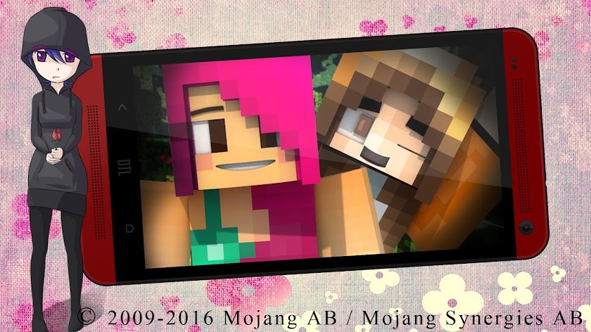 Girls skins for Minecraft Screen 1