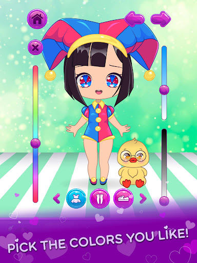 Screenshot Chibi Dress Up Beauty Salon