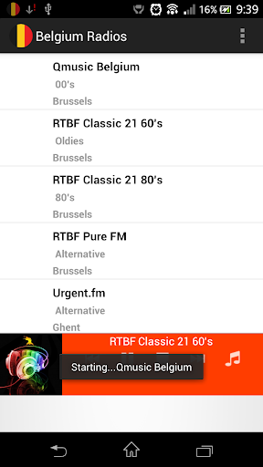 Belgium Radios