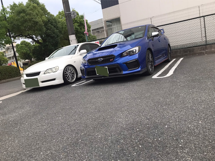 WRX STIの納車・WRX STI・マークX・DIYに関するカスタム事例の投稿画像1枚目