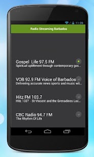Radio Streaming Barbados - náhled