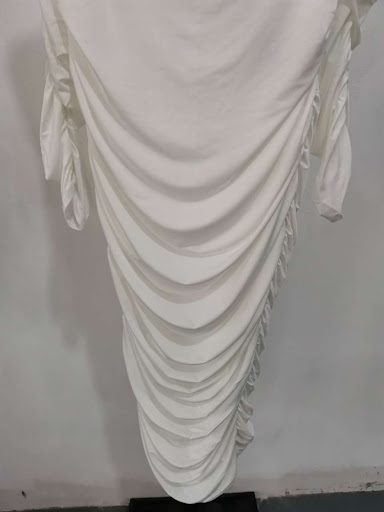 Title 4, Ice Silk Evening Dress Mid-length Summer Party....